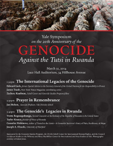 20th Commemoration of the 1994 Genocide Against the Tutsi in Rwanda